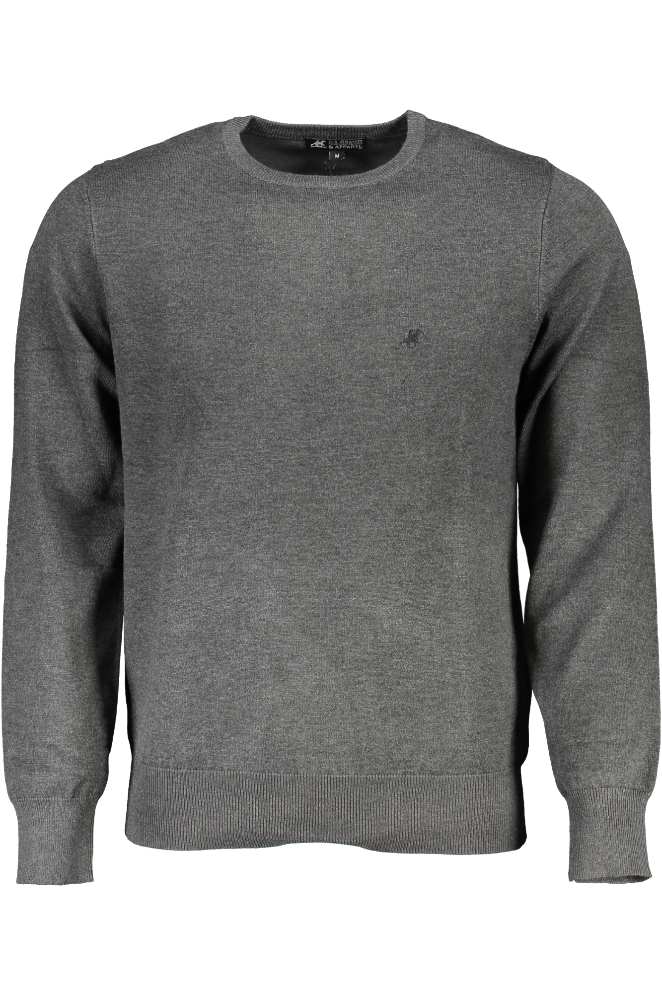 US GRAND POLO MEN'S GRAY SWEATER