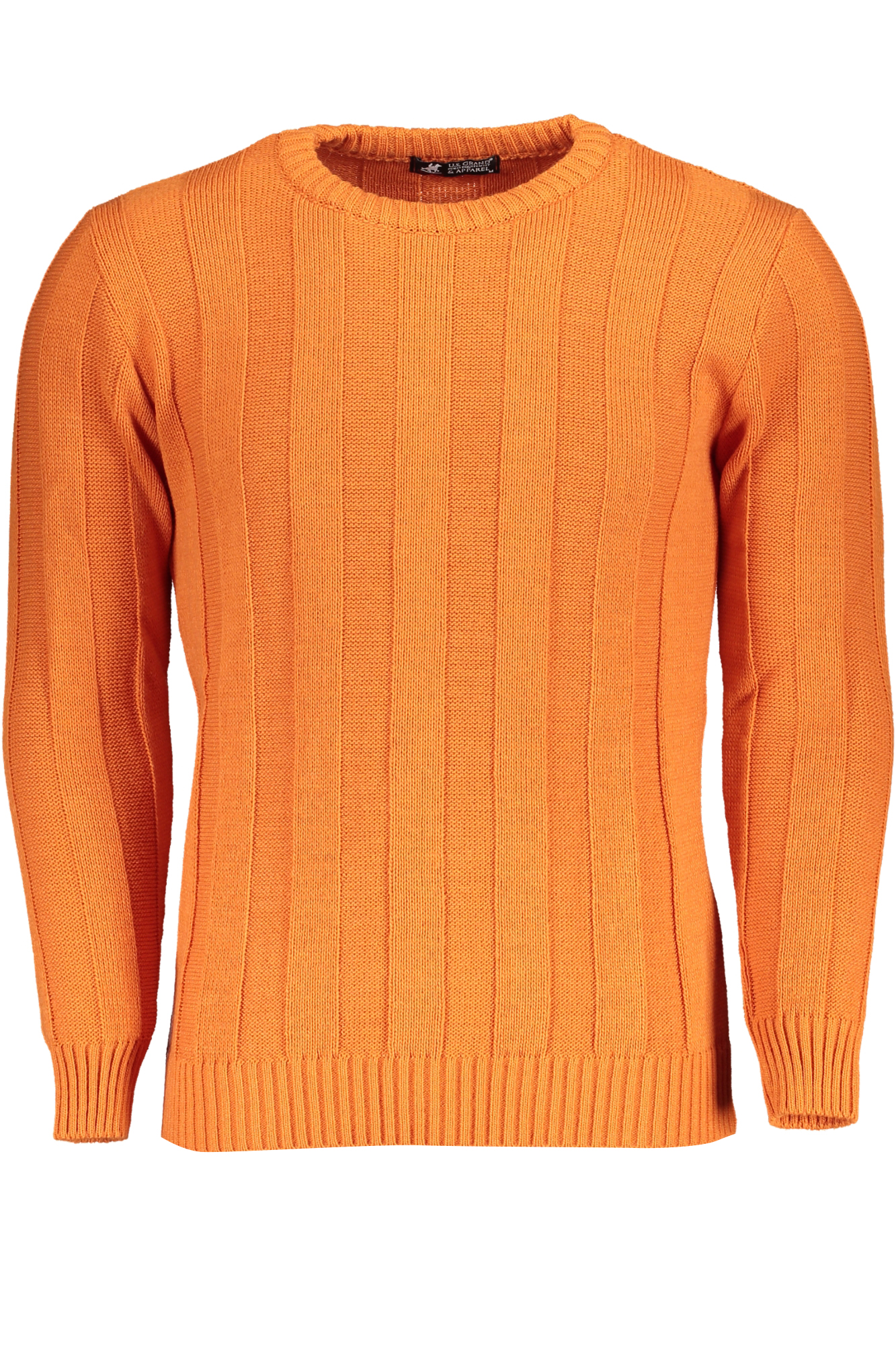 US GRAND POLO MEN'S ORANGE SWEATER