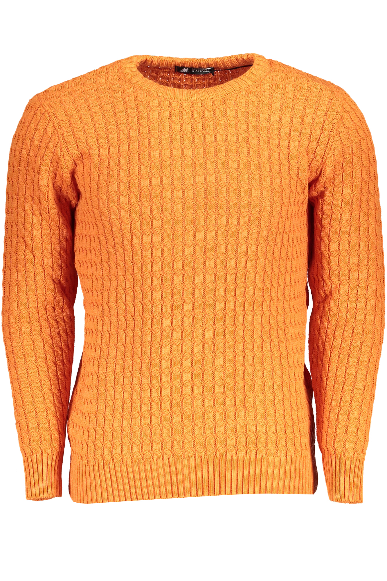 US GRAND POLO MEN'S ORANGE SWEATER