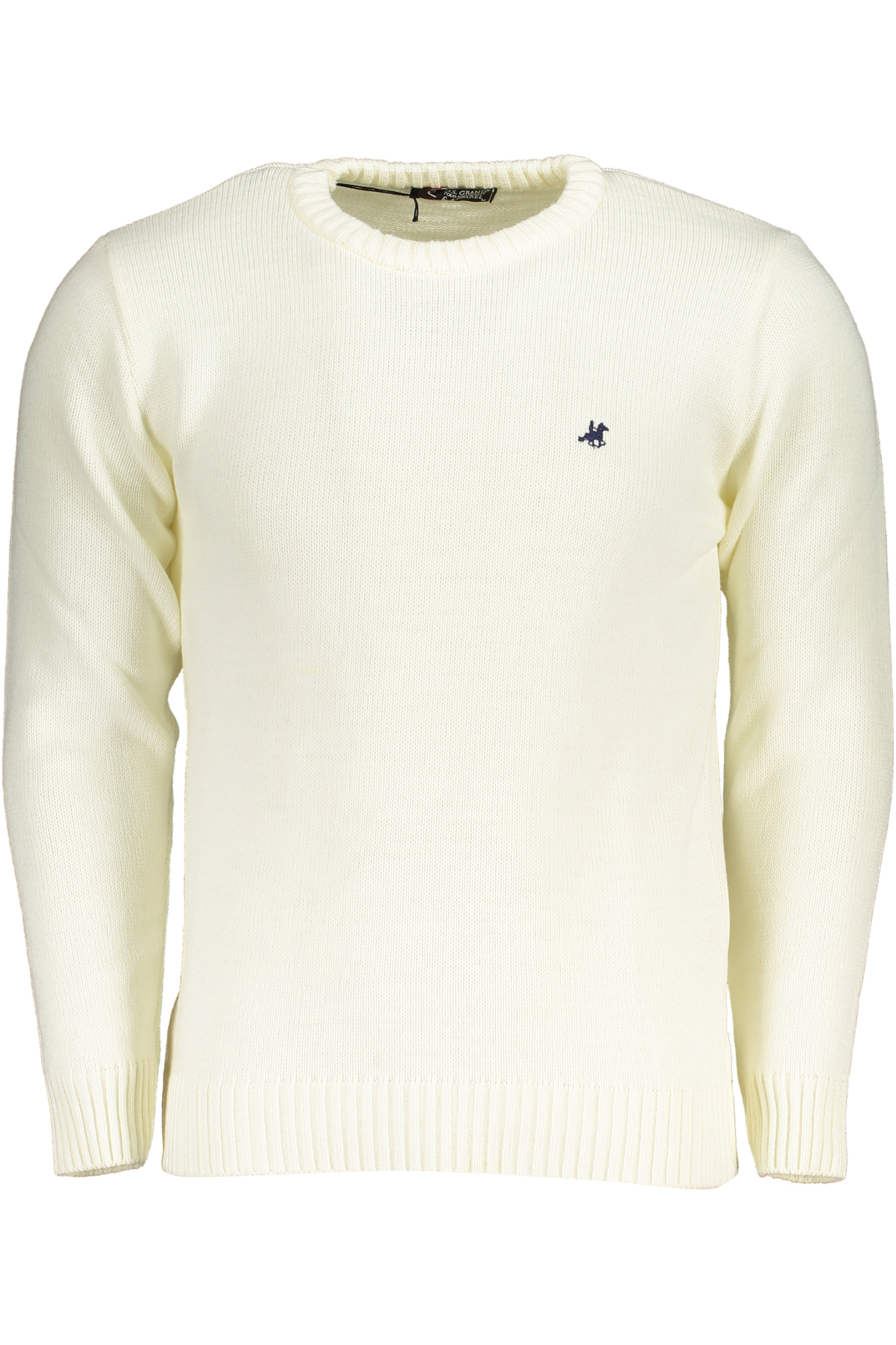 US GRAND POLO MEN'S WHITE SWEATER
