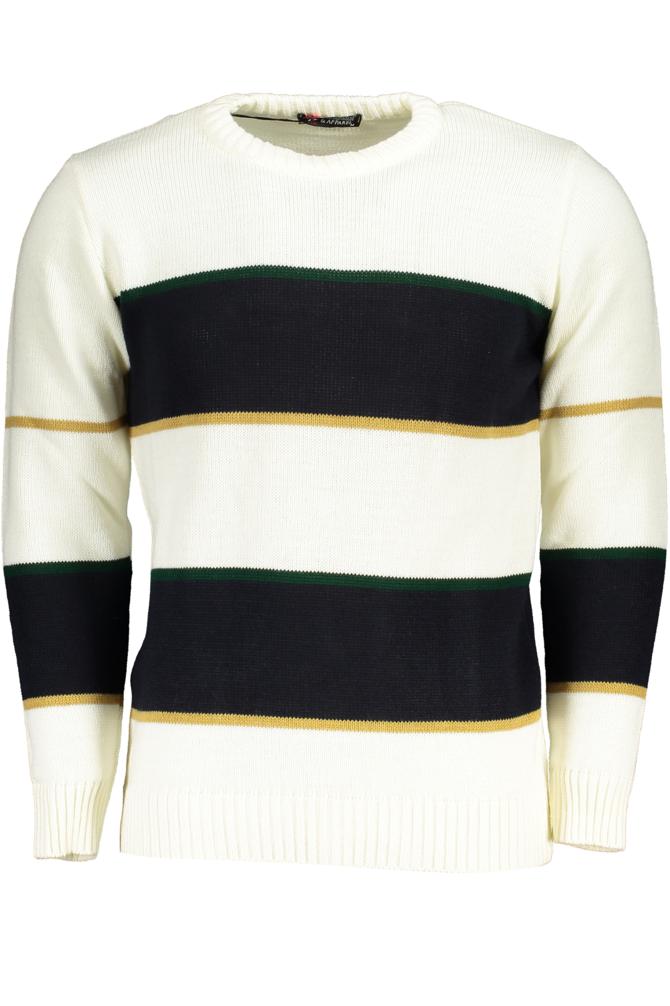 US GRAND POLO MEN'S WHITE SWEATER