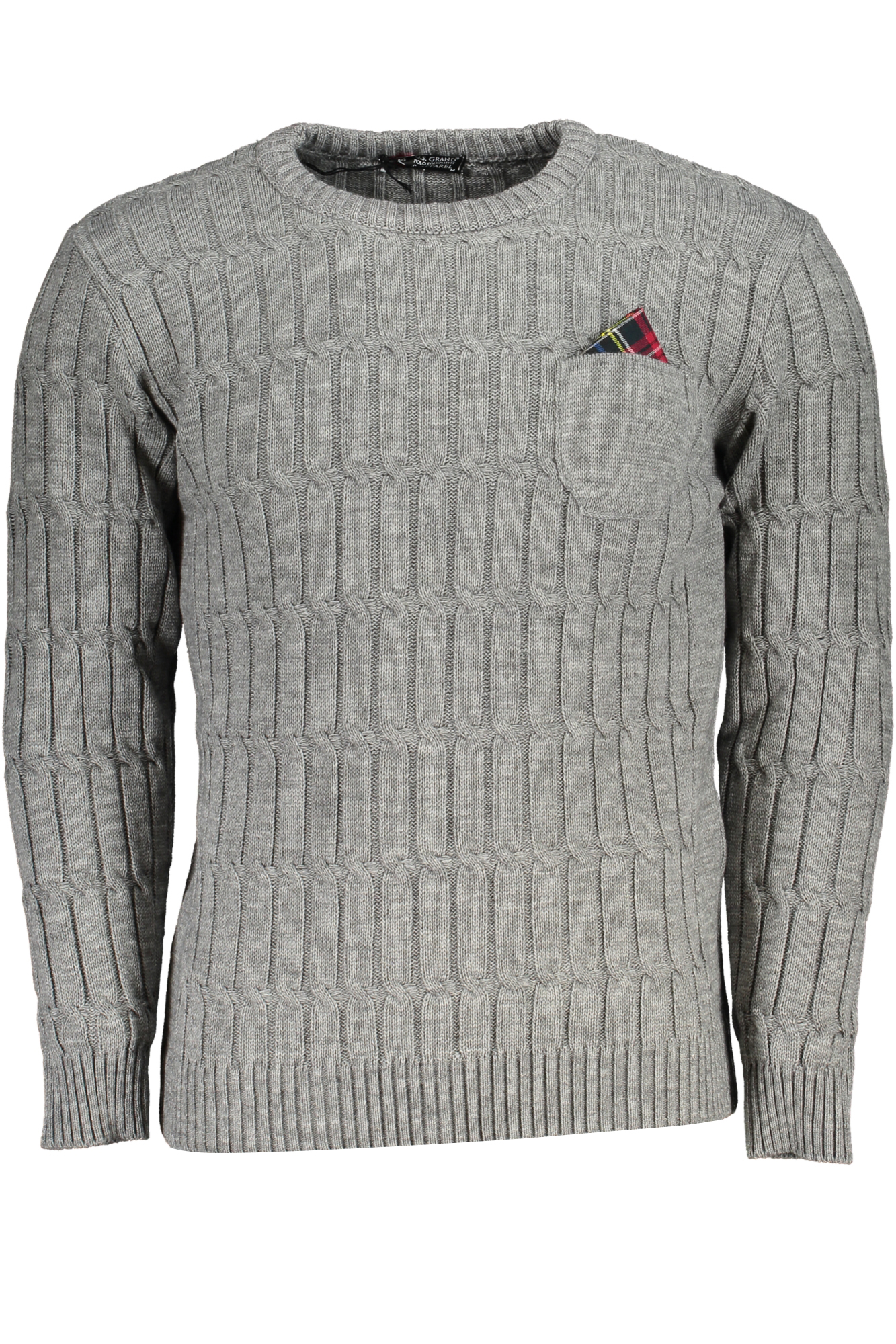 US GRAND POLO MEN'S GRAY SWEATER