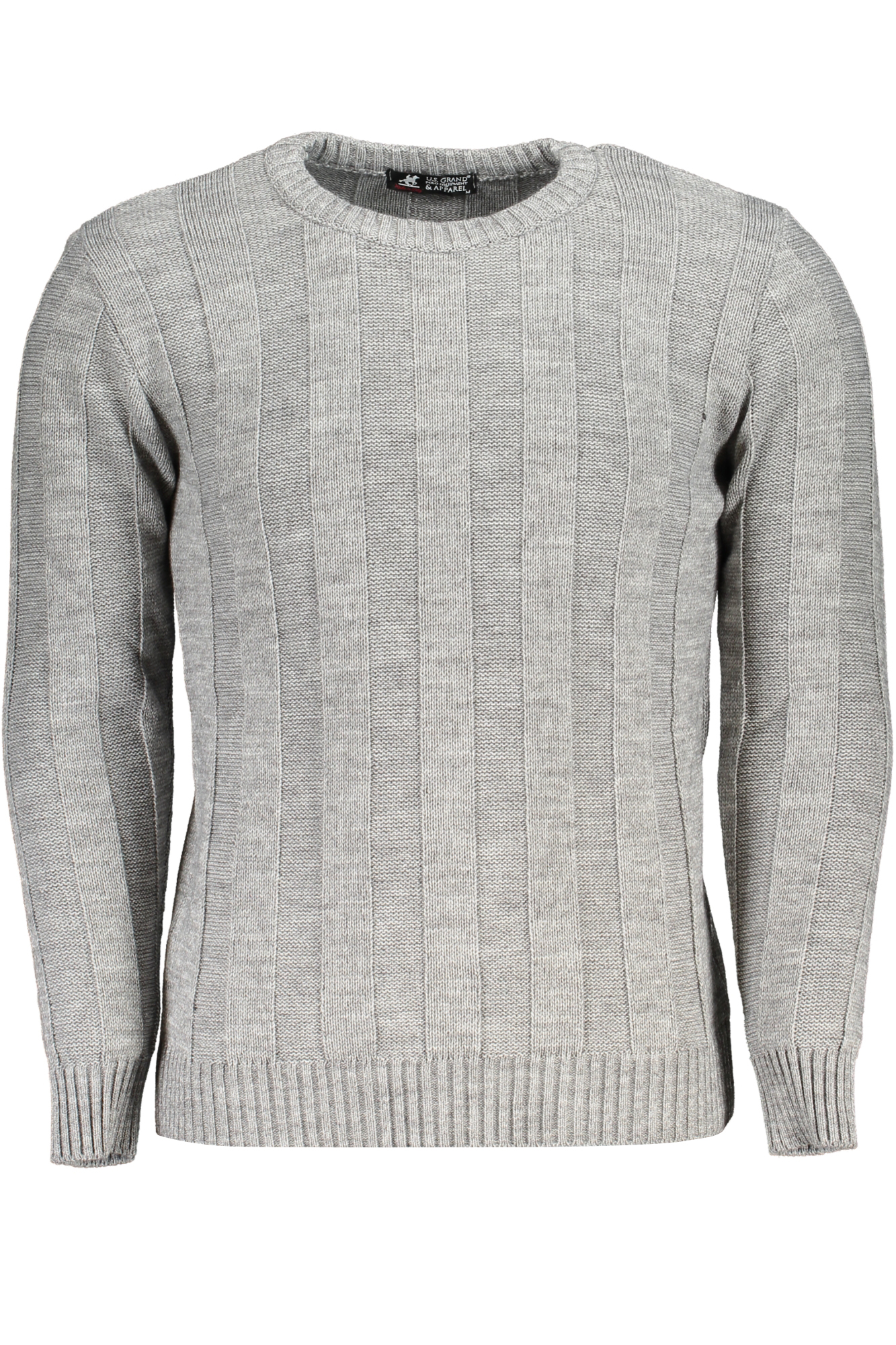 US GRAND POLO MEN'S GRAY SWEATER