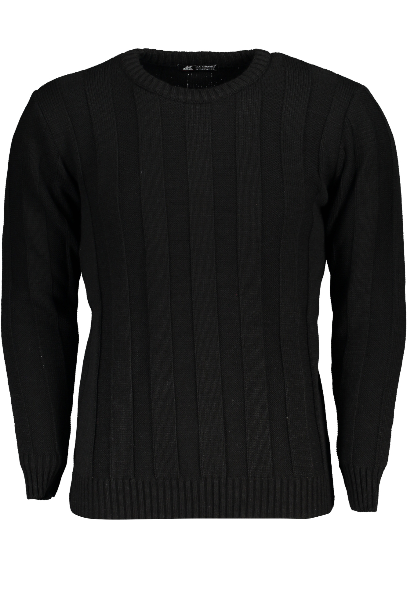 US GRAND POLO MEN'S BLACK SWEATER