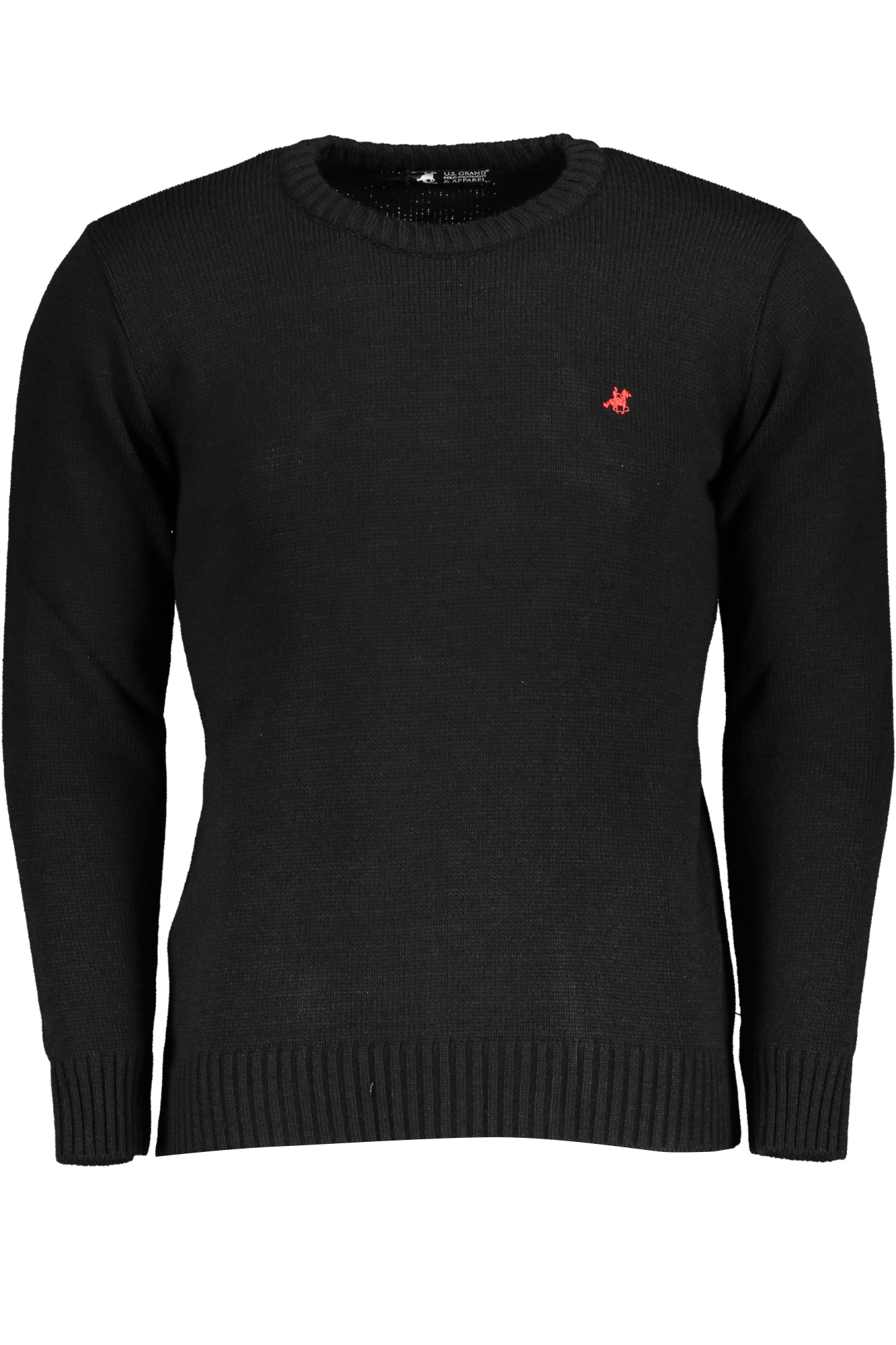 US GRAND POLO MEN'S BLACK SWEATER
