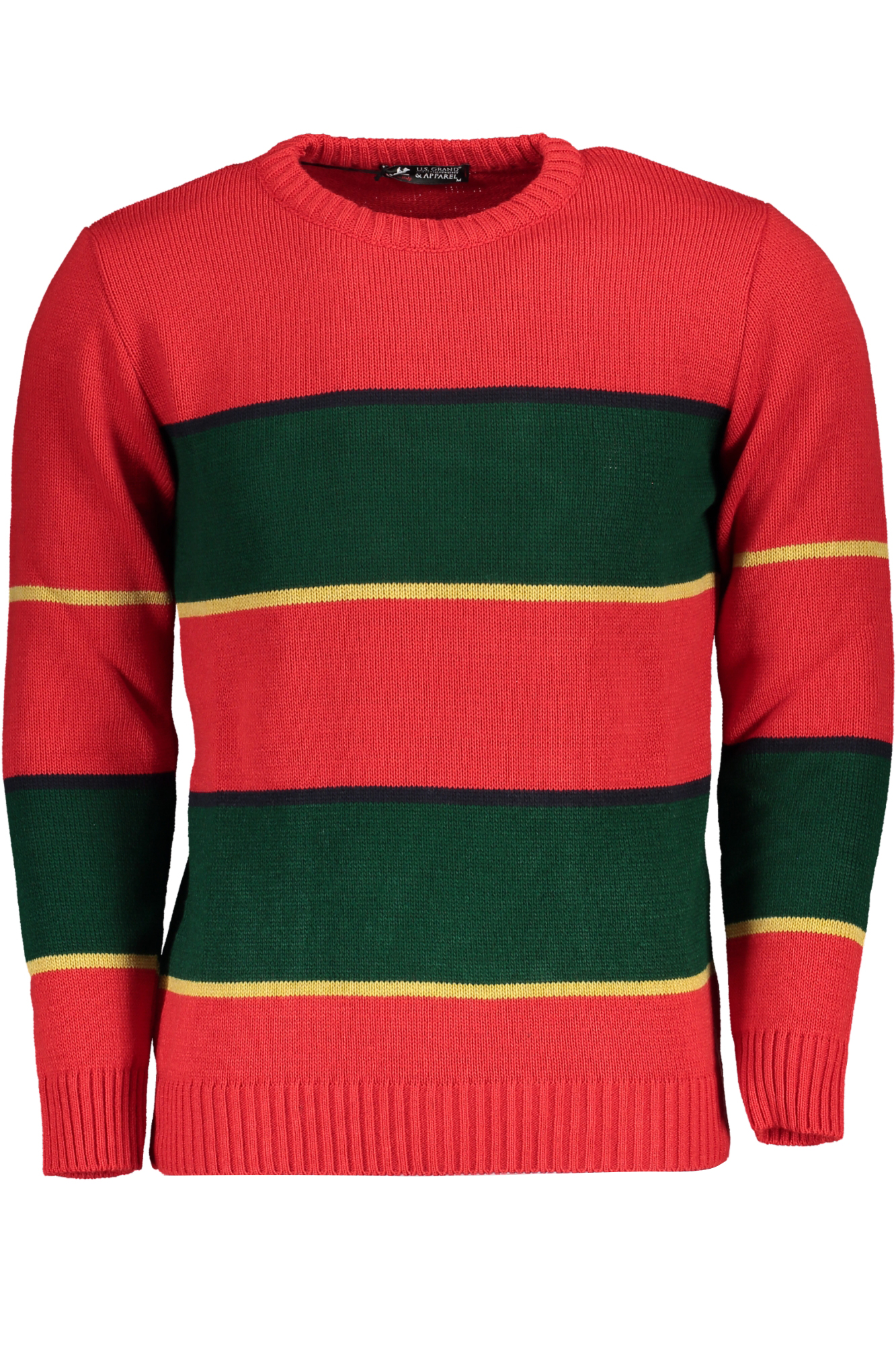 US GRAND POLO MEN'S RED SWEATER