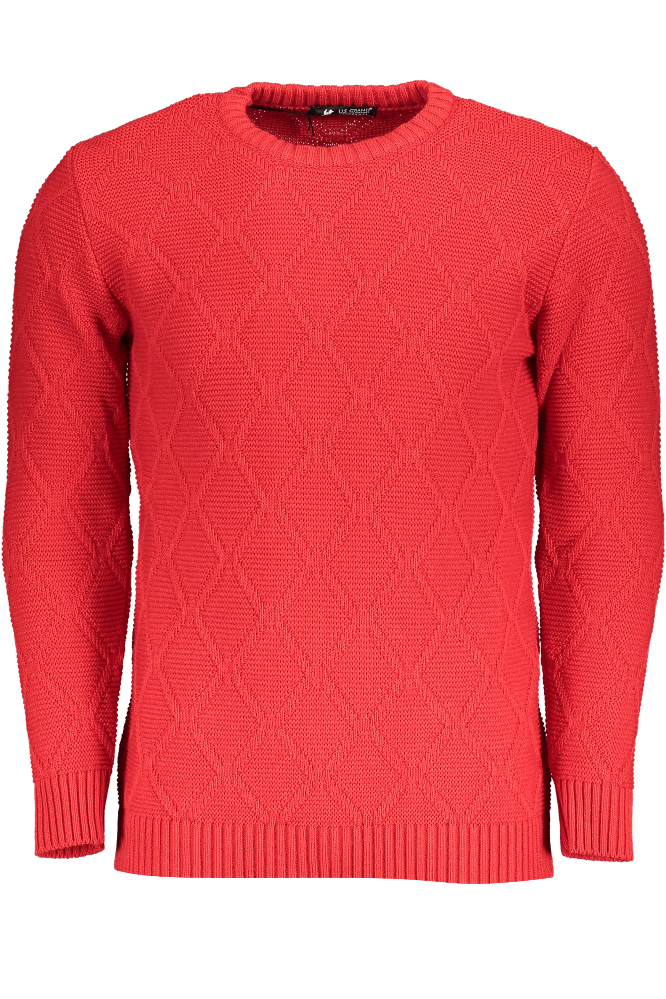 US GRAND POLO MEN'S RED SWEATER