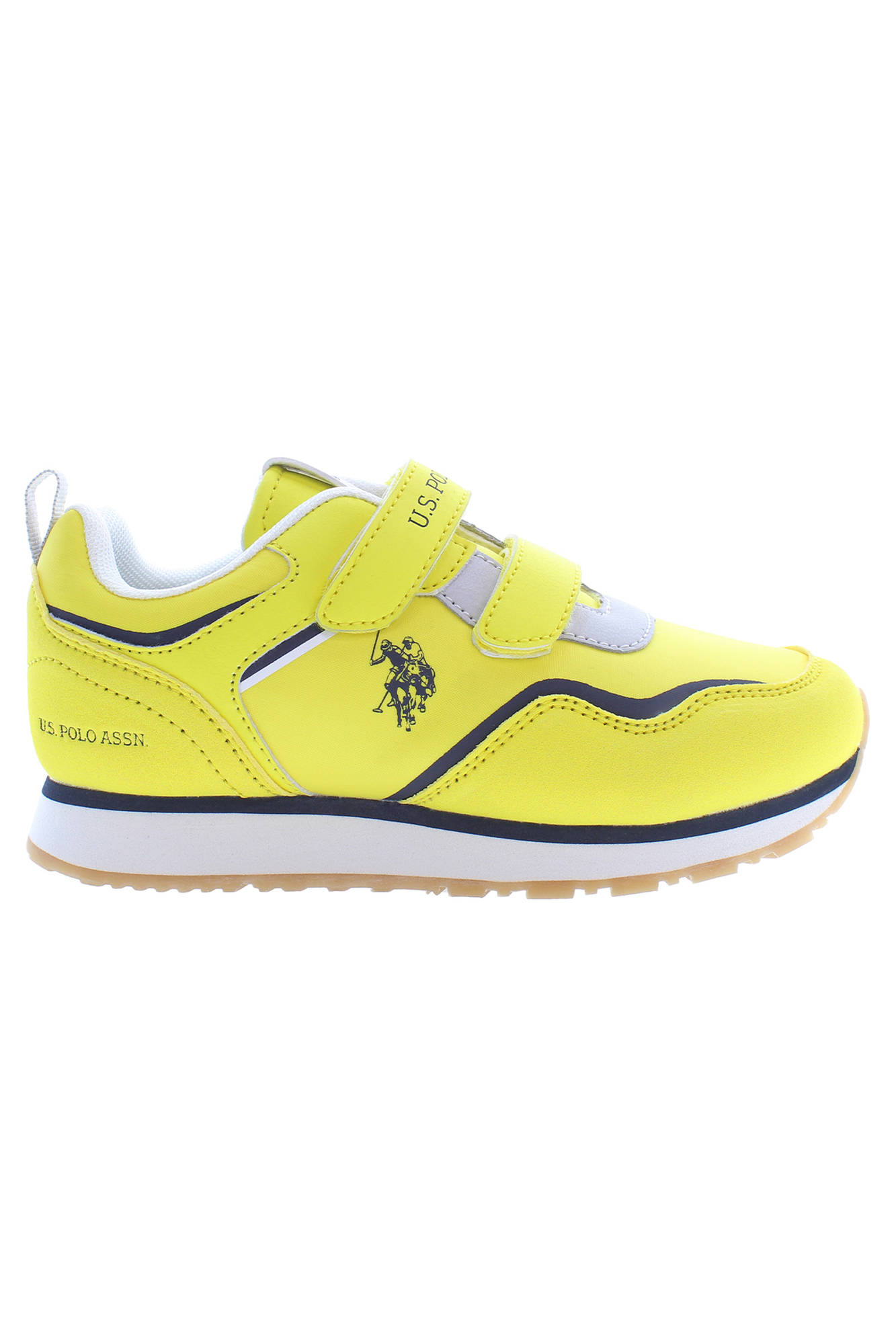 US POLO BEST PRICE YELLOW KIDS SPORT SHOES