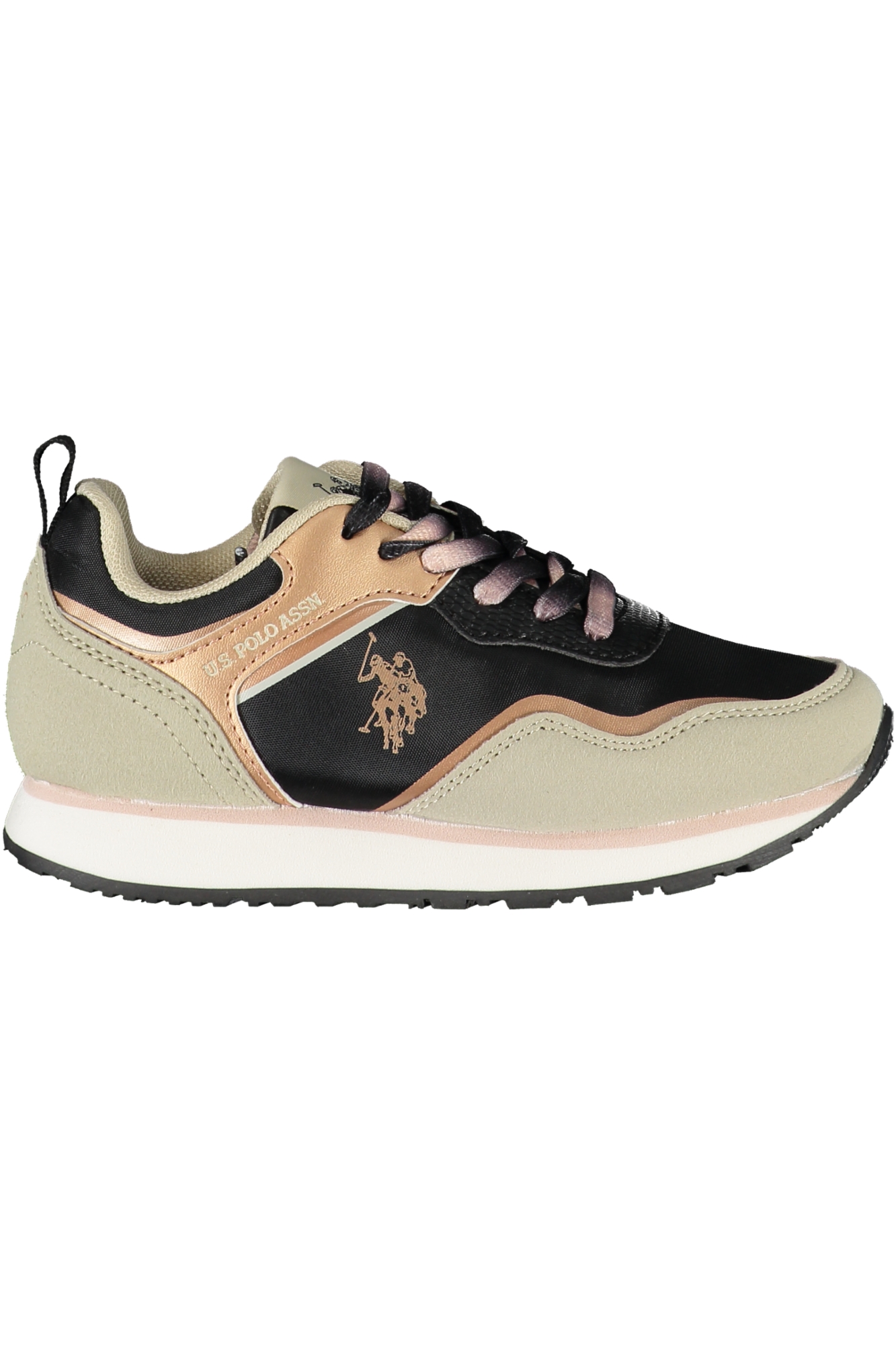US POLO BEST PRICE BLACK CHILDREN'S SPORTS SHOES