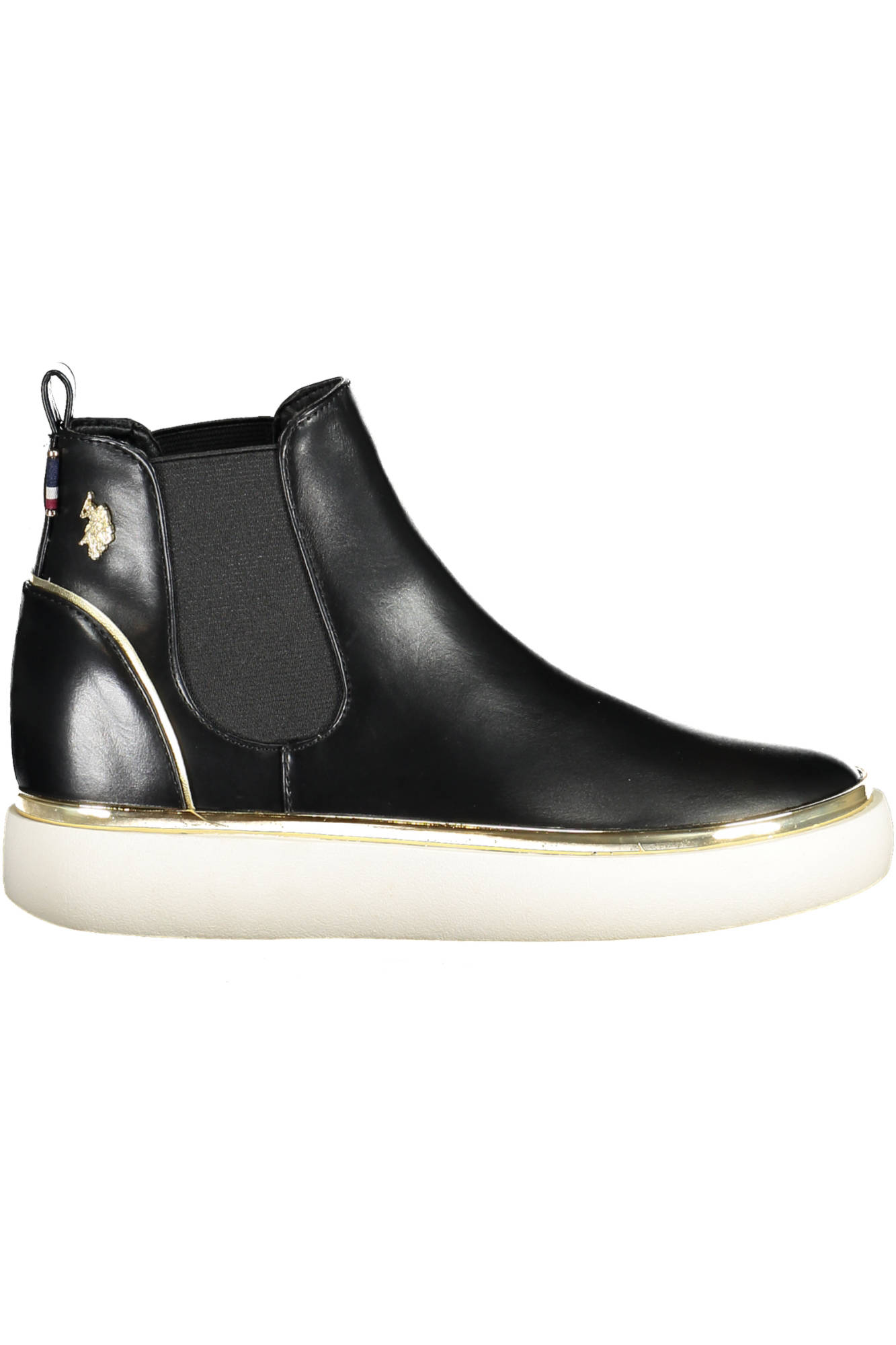 US POLO BEST PRICE SHOE BOOT WOMAN BLACK