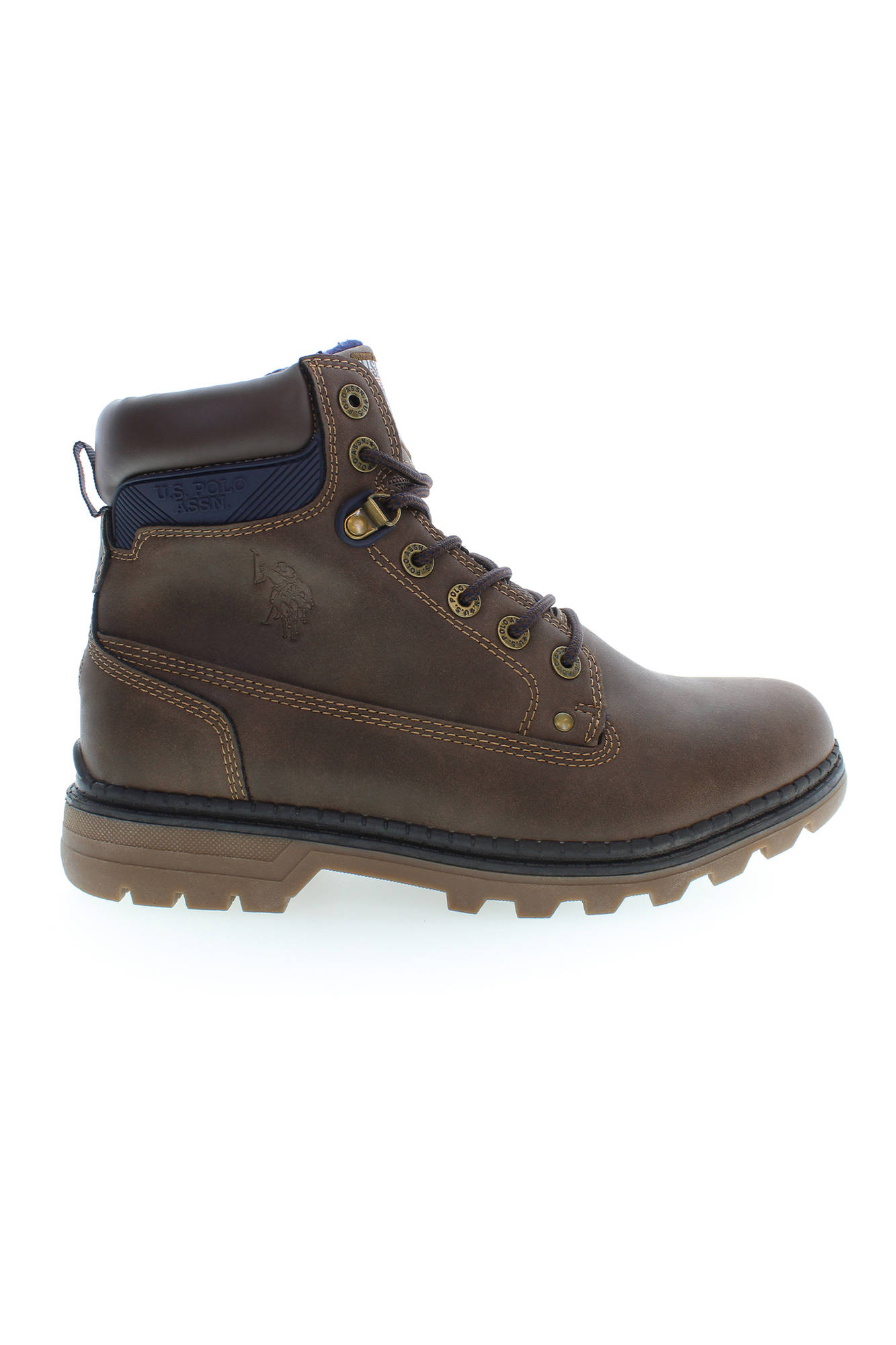 US POLO BEST PRICE FOOTWEAR MEN'S BROWN BOOT