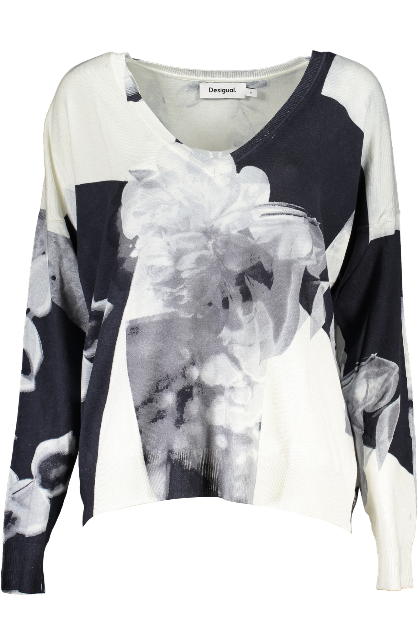 DESIGUAL WHITE WOMEN'S SWEATER DESIGUAL
