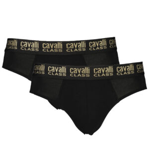 CAVALLI CLASS SLIP MEN BLACK CAVALLI CLASS