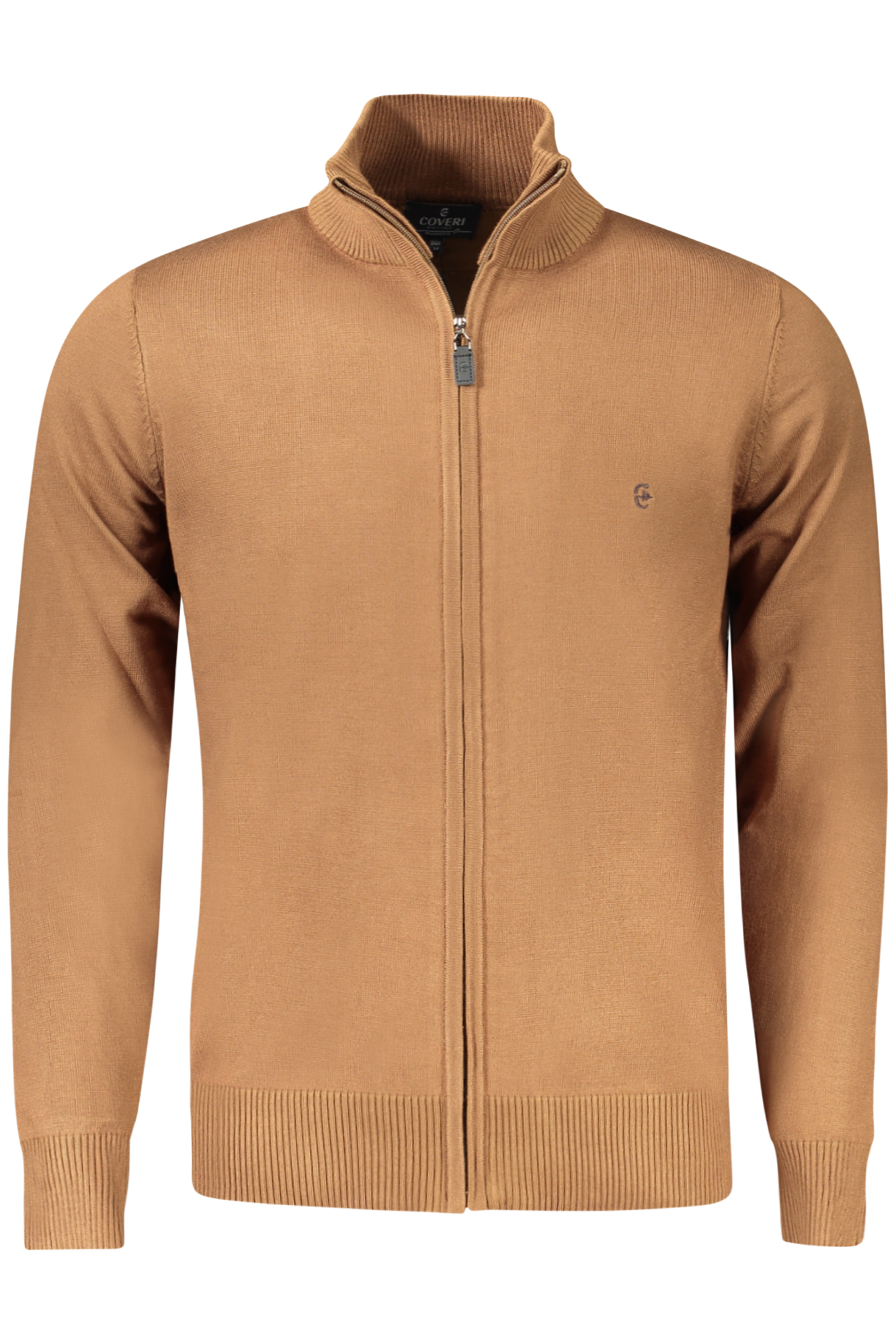 COVERI MOVING CARDIGAN MEN BROWN COVERI MOVING