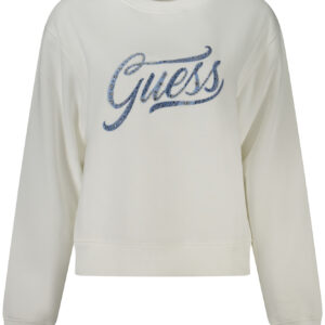 GUESS JEANS SWEATSHIRT WITHOUT ZIP WOMEN WHITE GUESS JEANS