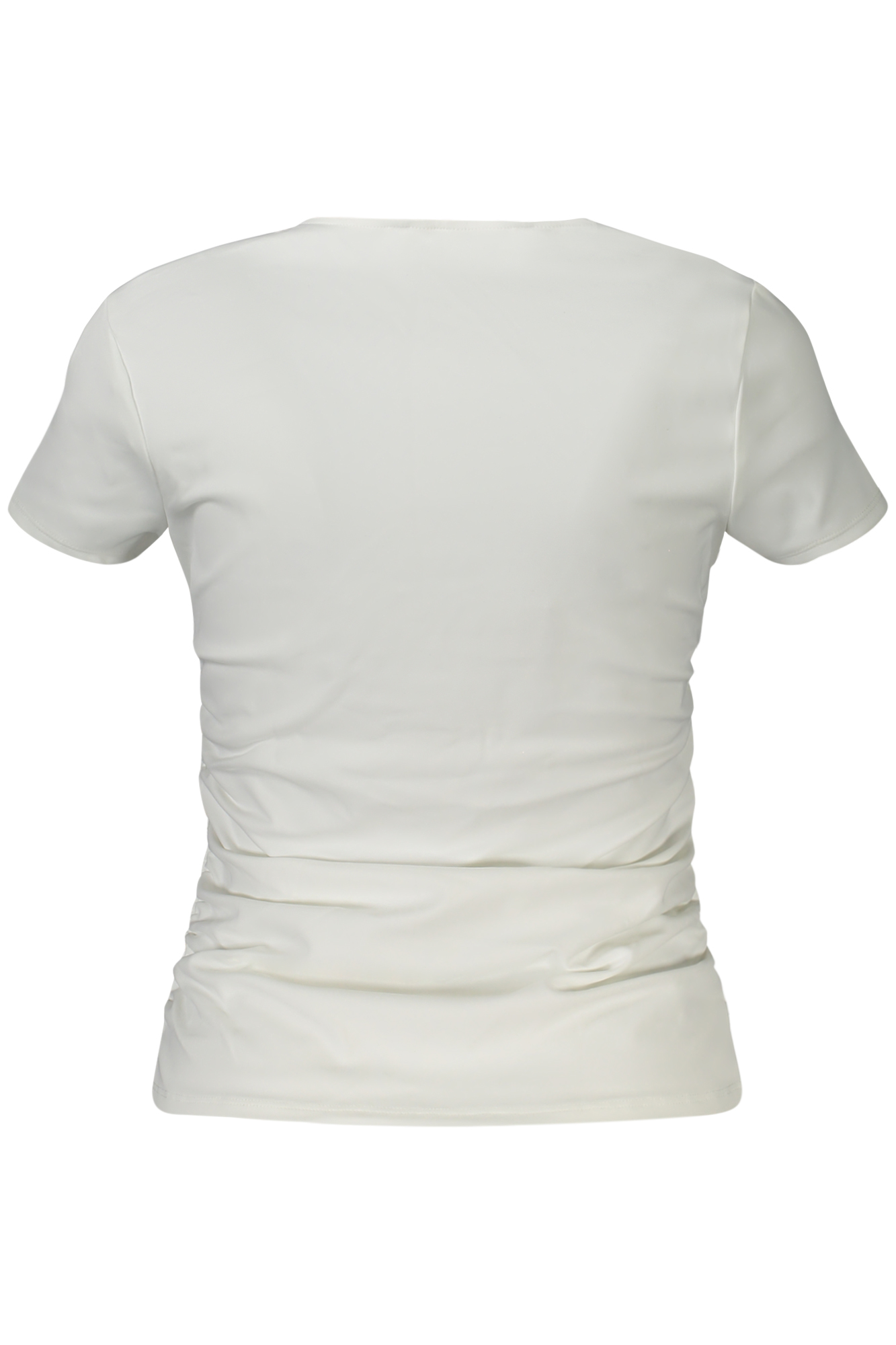 GUESS JEANS SHORT SLEEVE T-SHIRT WOMEN WHITE - Image 2