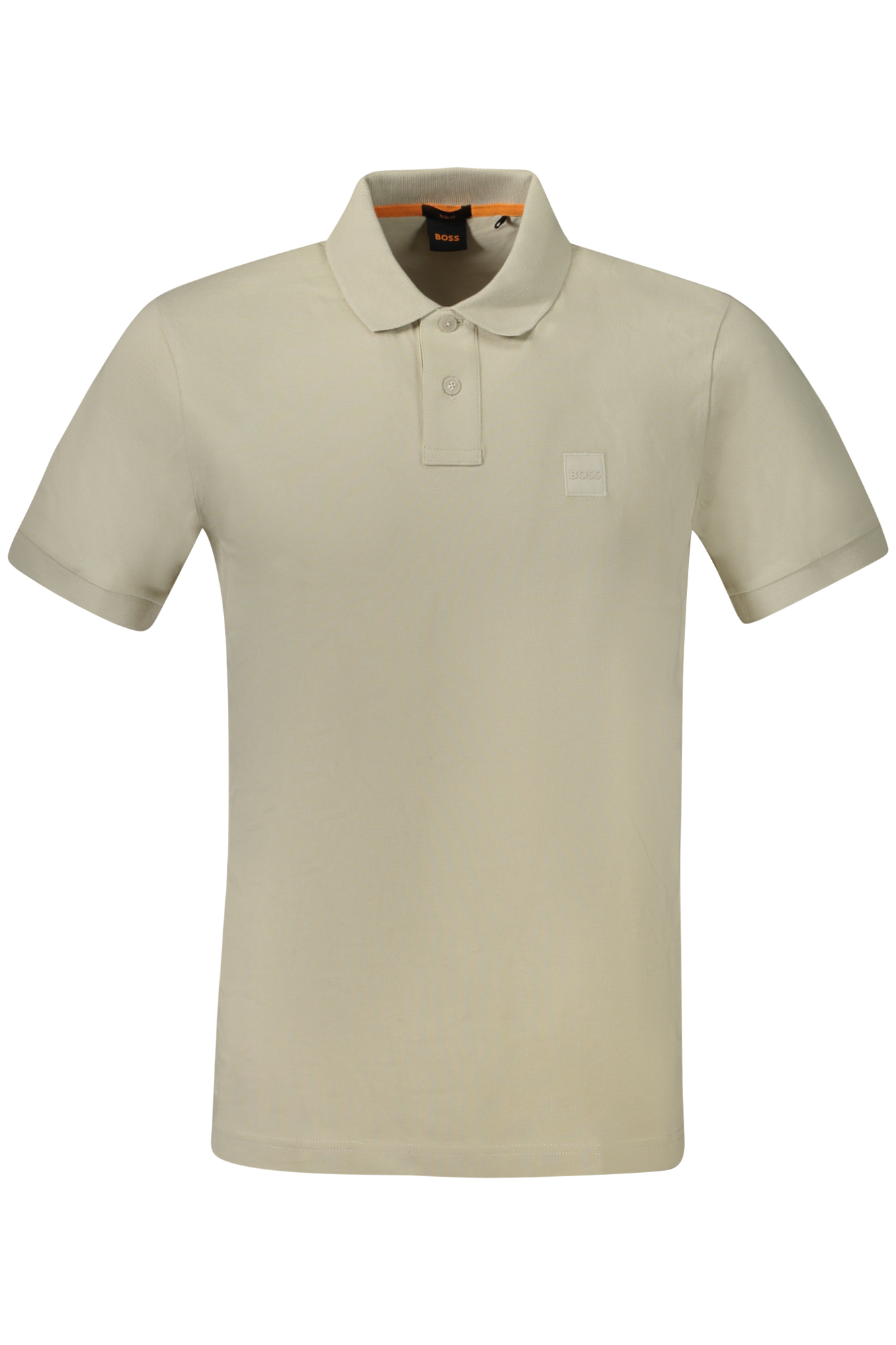 HUGO BOSS POLO SHORT SLEEVE MEN BEIGE BOSS