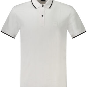 HUGO BOSS POLO SHORT SLEEVE MEN WHITE BOSS