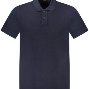 HUGO BOSS POLO SHORT SLEEVE MEN BLUE BOSS