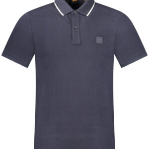 HUGO BOSS POLO SHORT SLEEVE MEN BLUE BOSS