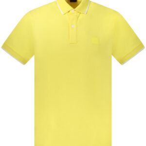 HUGO BOSS POLO SHORT SLEEVE MEN YELLOW BOSS