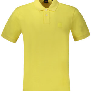 HUGO BOSS POLO SHORT SLEEVE MEN YELLOW BOSS