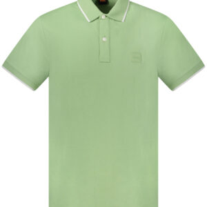 HUGO BOSS POLO SHORT SLEEVE MEN GREEN BOSS