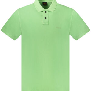 HUGO BOSS POLO SHORT SLEEVE MEN GREEN BOSS