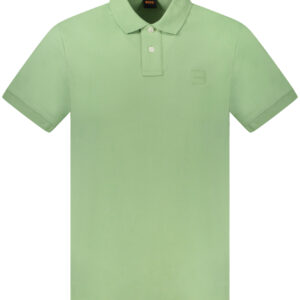 HUGO BOSS POLO SHORT SLEEVE MEN GREEN BOSS