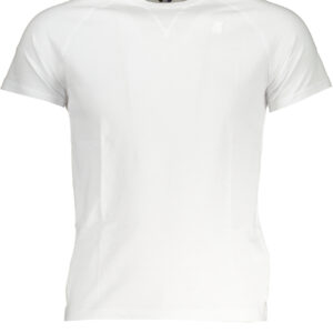 K-WAY WHITE MEN'S SHORT SLEEVE T-SHIRT