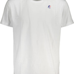 K-WAY T-SHIRT SHORT SLEEVE MAN WHITE