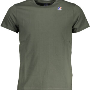 GREEN MEN'S K-WAY SHORT SLEEVE T-SHIRT