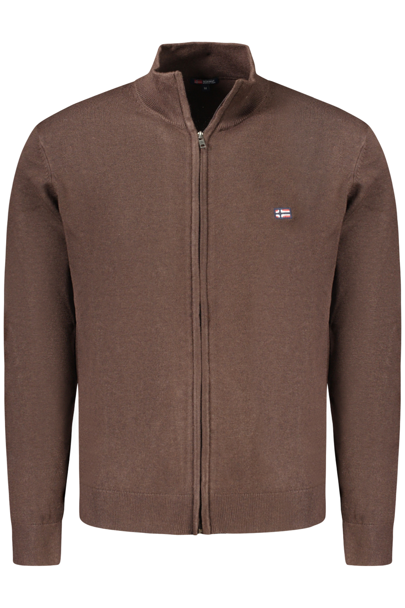 NORWAY 1963 MEN'S CARDIGAN BROWN NORWAY 1963