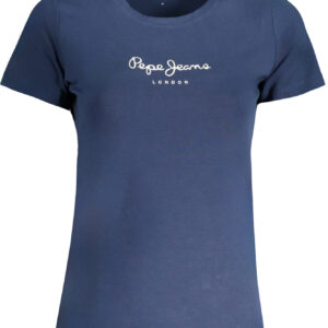 PEPE JEANS WOMEN'S SHORT SLEEVE T-SHIRT BLUE