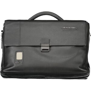 PIQUADRO MEN'S BRIEFCASE BLACK PIQUADRO