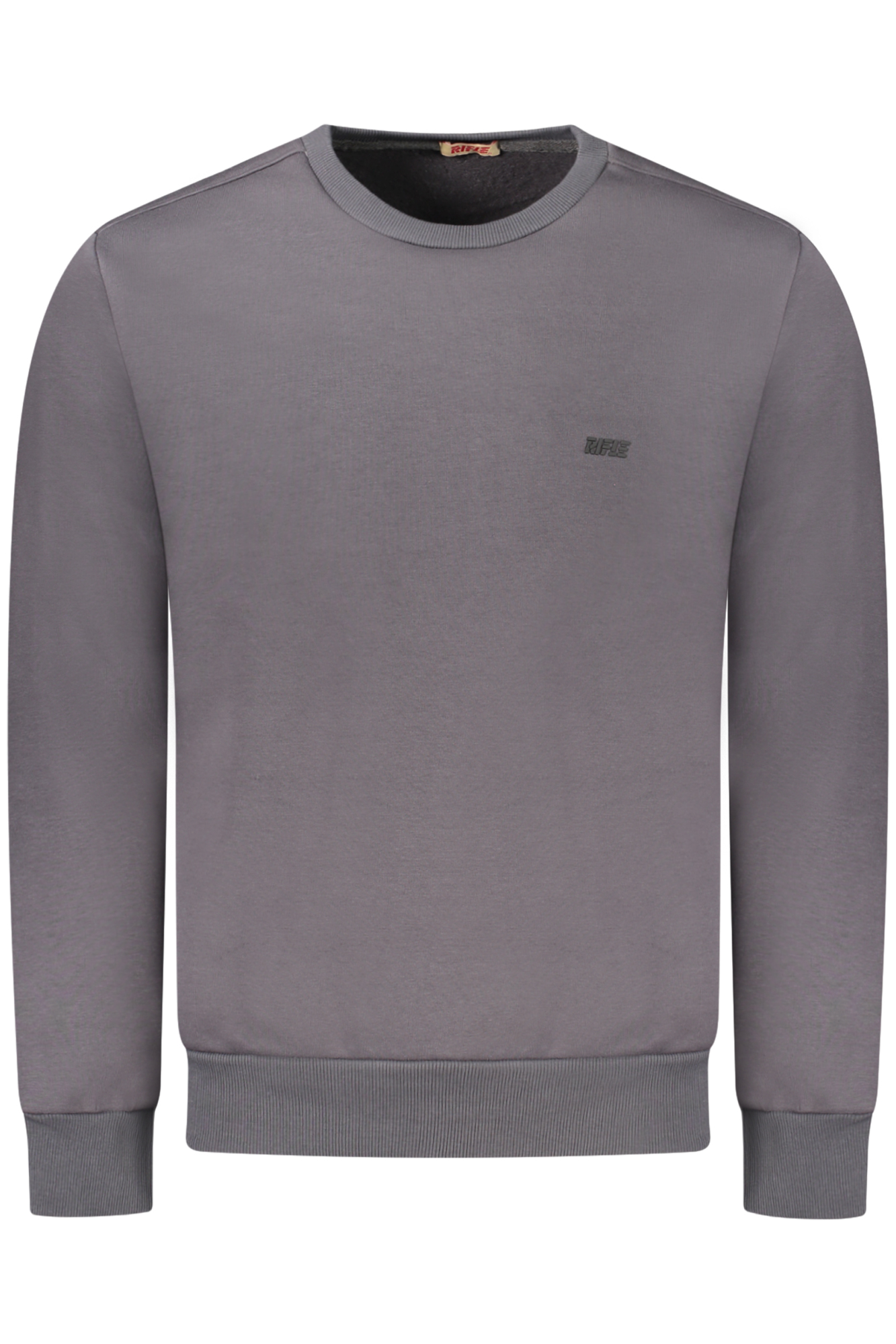 RIFLE SWEATSHIRT WITHOUT ZIP MEN GREY RIFLE
