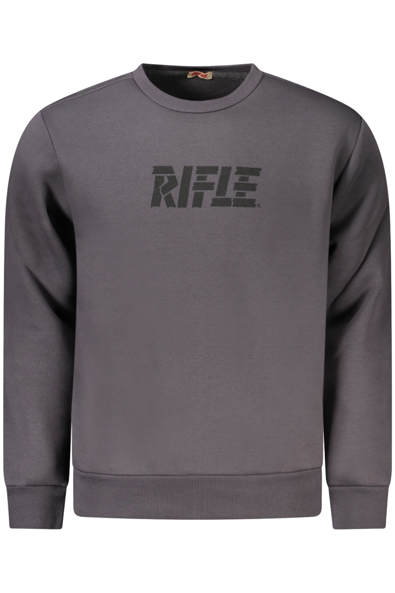 RIFLE SWEATSHIRT WITHOUT ZIP MEN GREY RIFLE
