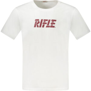 RIFLE SHORT SLEEVE T-SHIRT MEN WHITE RIFLE