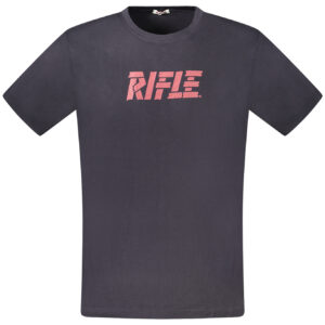 RIFLE SHORT SLEEVE T-SHIRT MEN BLUE RIFLE