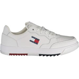 TOMMY HILFIGER MEN'S SPORTS SHOES WHITE TOMMY HILFIGER