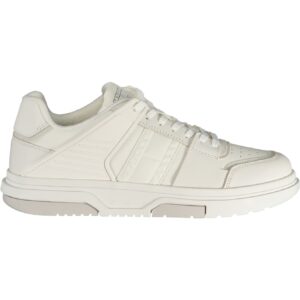 TOMMY HILFIGER MEN'S SPORTS SHOES WHITE TOMMY HILFIGER