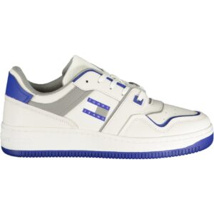 TOMMY HILFIGER MEN'S SPORTS SHOES WHITE TOMMY HILFIGER