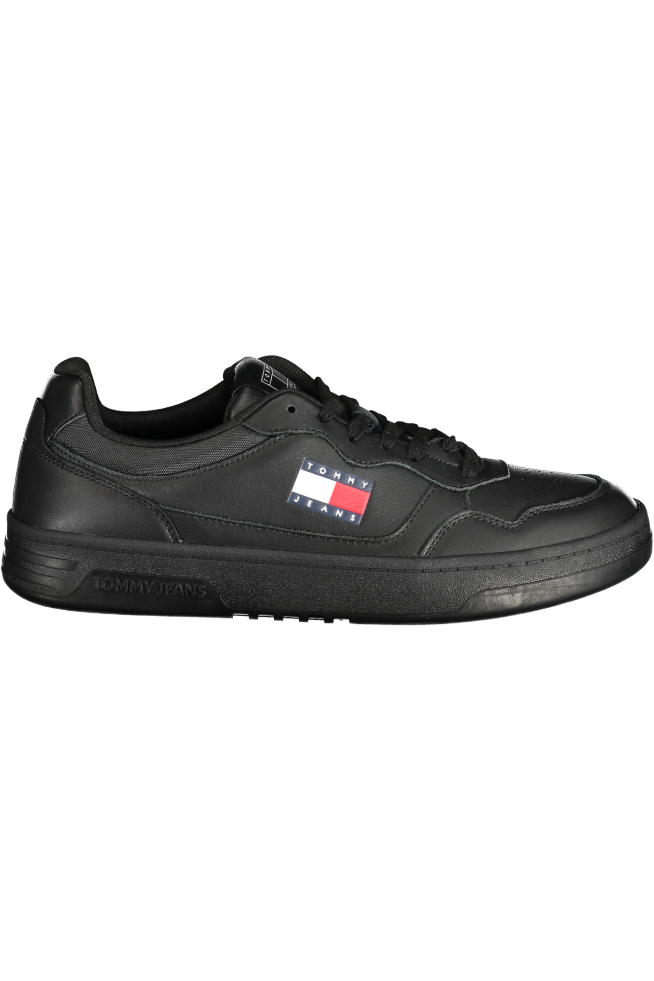 TOMMY HILFIGER MEN'S SPORTS SHOES BLACK TOMMY HILFIGER