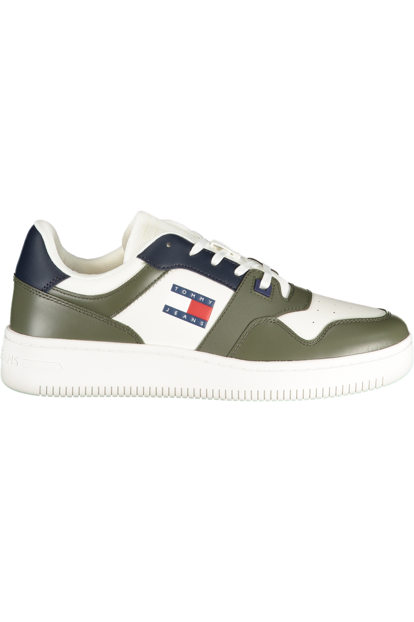 TOMMY HILFIGER MEN'S SPORTS SHOES GREEN TOMMY HILFIGER