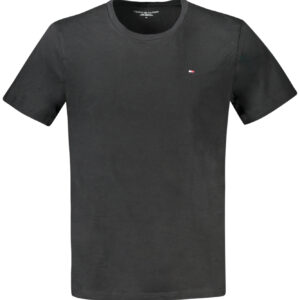 TOMMY HILFIGER SHORT SLEEVE T-SHIRT MEN BLACK TOMMY HILFIGER
