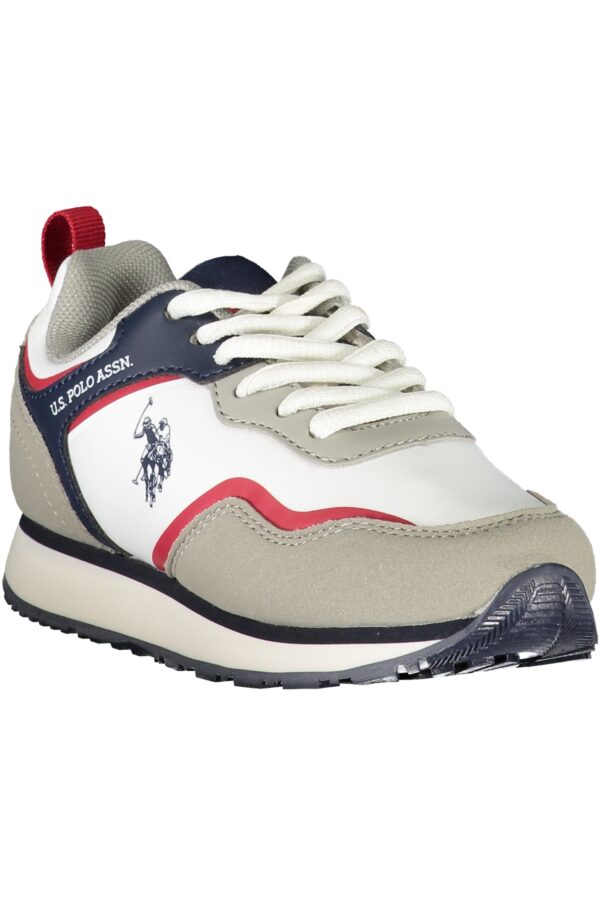 US POLO ASSN. WHITE CHILDREN'S SPORTS SHOES - Image 3