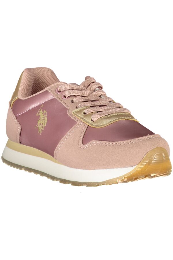 US POLO ASSN. PINK CHILDREN'S SPORTS SHOES - Image 3