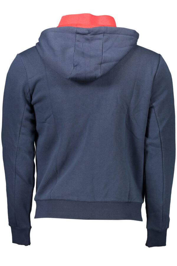 US POLO MEN'S BLUE SWEATSHIRT WITH ZIP - Image 2