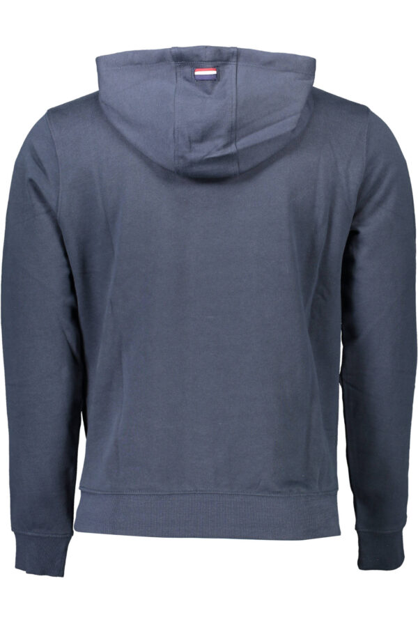 US POLO MEN'S BLUE SWEATSHIRT WITH ZIP - Image 2