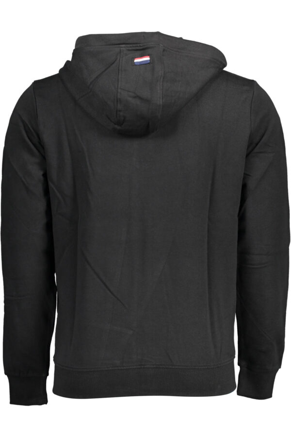 US POLO SWEATSHIRT WITH ZIP BLACK MAN - Image 2